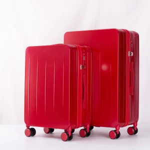 Factory Modern 20 24 Inch Carry on Luggage Aluminum Suitcase Trolley ABS and PC Aluminum Suitcase Set With TSA Lock