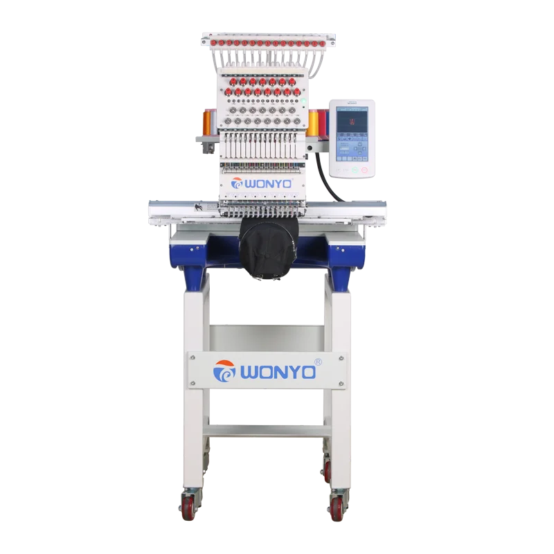 Single Head Logos Embroidery Machine With Prices And Embroidery Machine