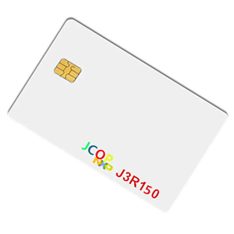 CAIONPLE J3R150 Chip Java JCOP-kaart - UNFUSED Dual Interface Chip Java