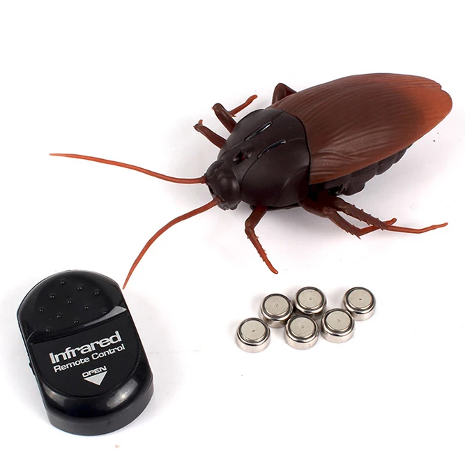Simulation Giant Remote Control Toy Infrared Rc Cockroach Toy