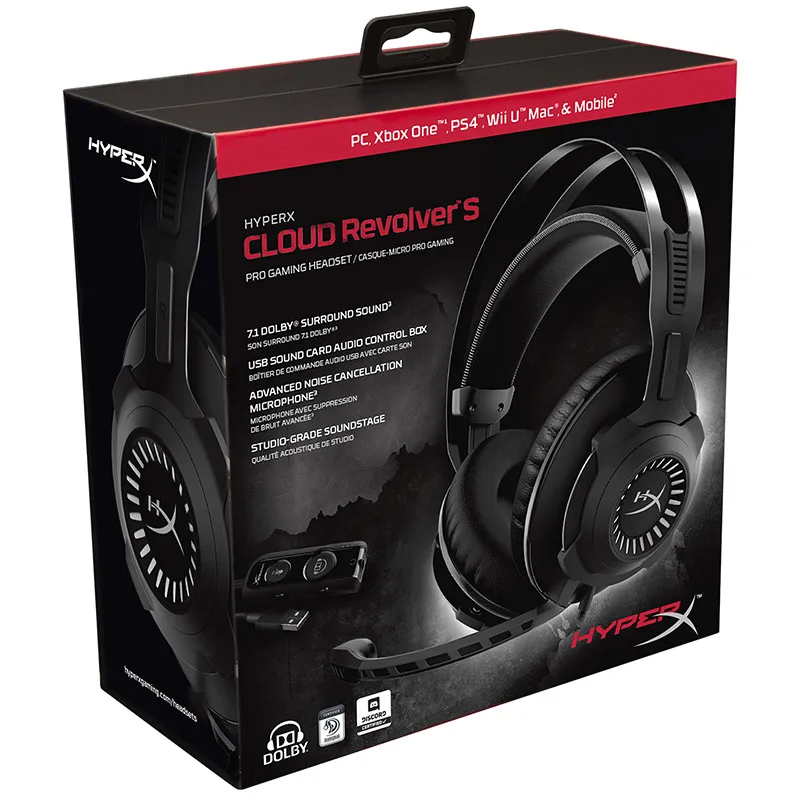 Hyperx Cloud Revolver S Gaming Headset - Plug N Play Dolby