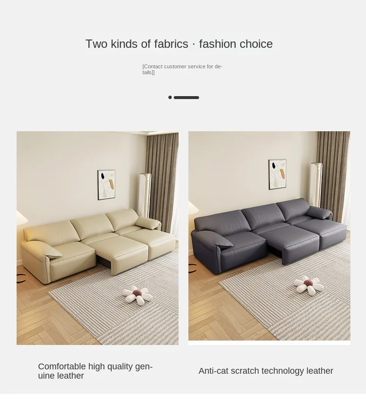 Modern Italian Design Home Furniture Electric Sofa Bed Sleeper Folding