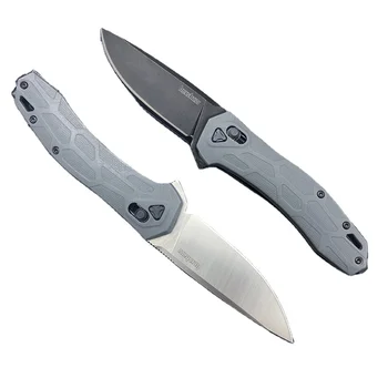 D2 Steel Pocket Knife Outdoor Survival  Hunting Camping Folding Knife Carbon Fiber Handle Defense Survival Knives
