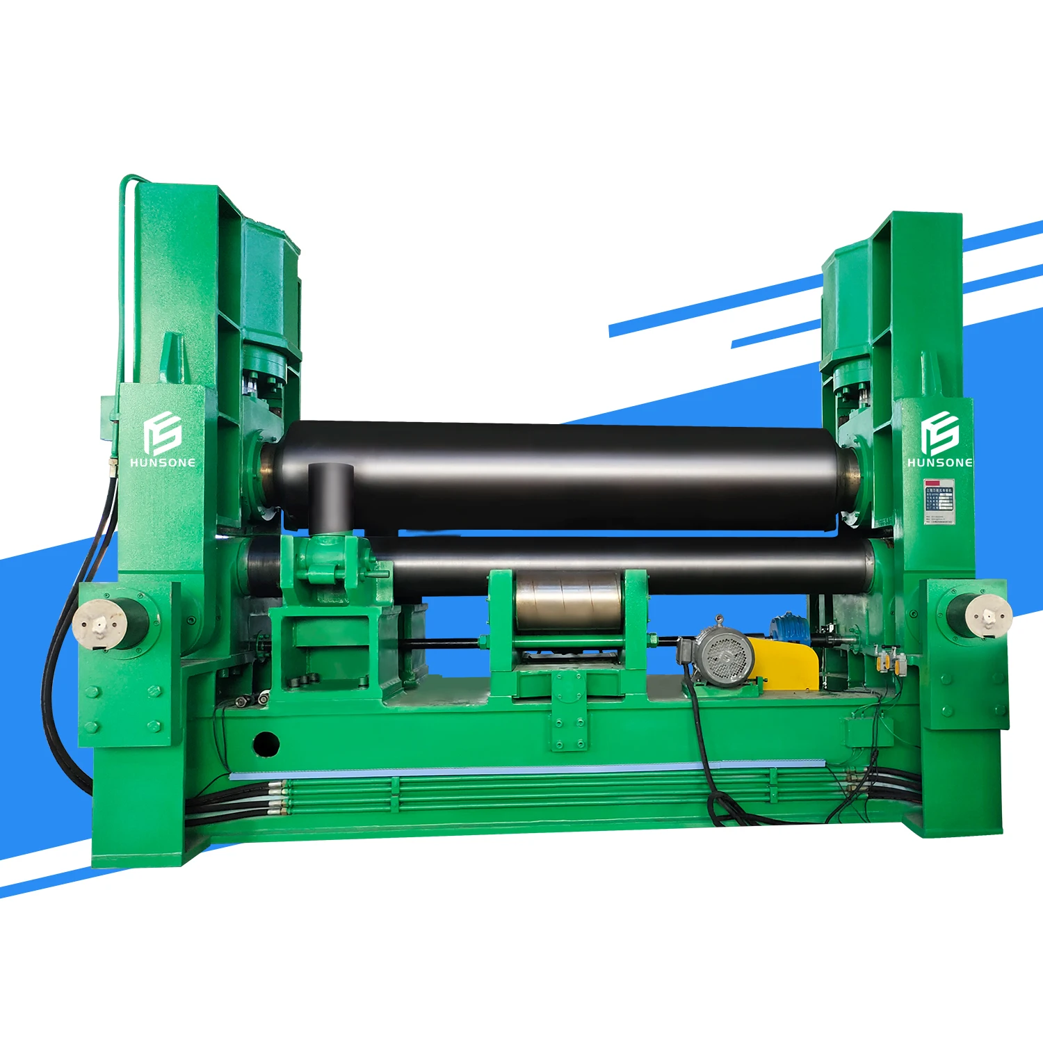 W11s 50x3200 Three-Roller Symmetrical Rolling Machine 25mm Thickness Plate Rolling Machine