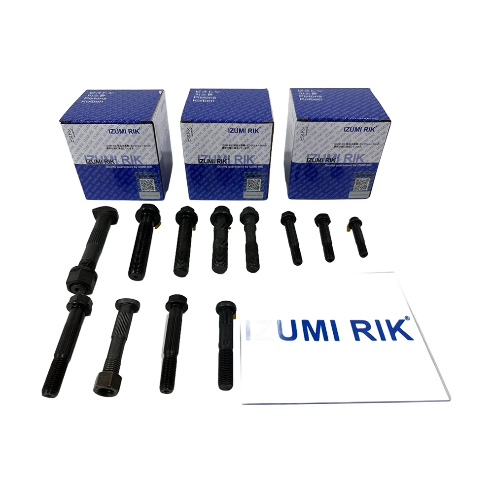 China Manufacturer Engine Parts IZUMI RIK Connecting Rod Bolt for JCB JCB3CX JCB444 JCB444T2