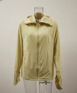 New OYV Sun Protective Clothing,namely, Shirts Breathable and UV Resistant Ice Silk Sunscreen Jacket