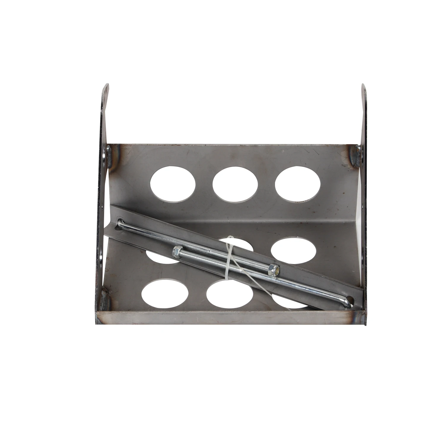 Стандартный стальной поднос для автомобильного аккумулятора универсальная коробка установки запчасти гоночного автомобиля автомобильные