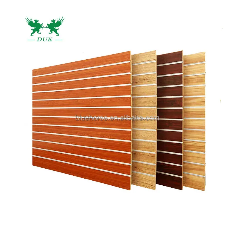 Wholesale 1220*2440mm Grooved Mdf Board Slatwall Panel Buy Grooved