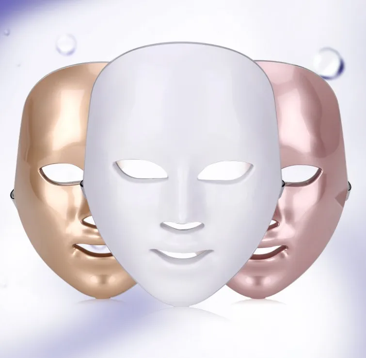 7 видов цветов Led Photontherapy Маска красоты Led фотон с подсветкой терапия Led маска для лица