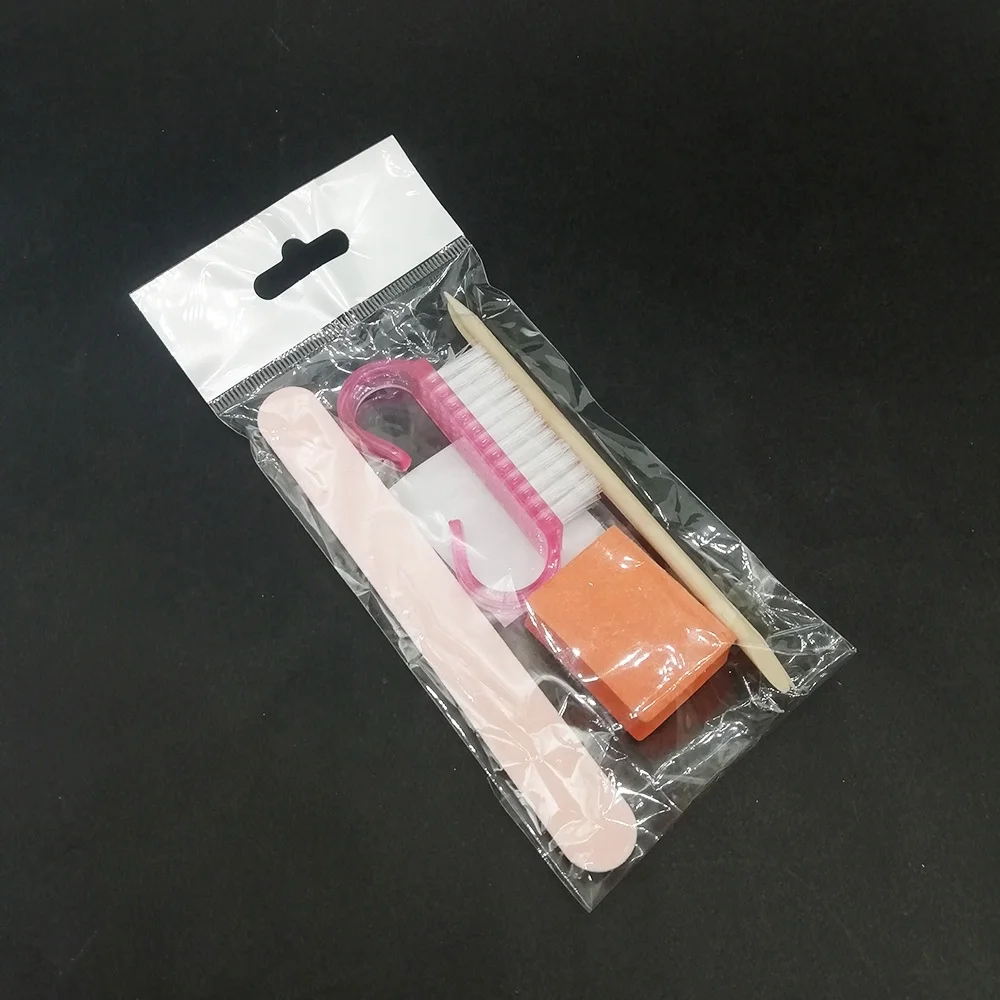 Disposable Manicure Set Nail Salon Tools Mini Nail File Kit