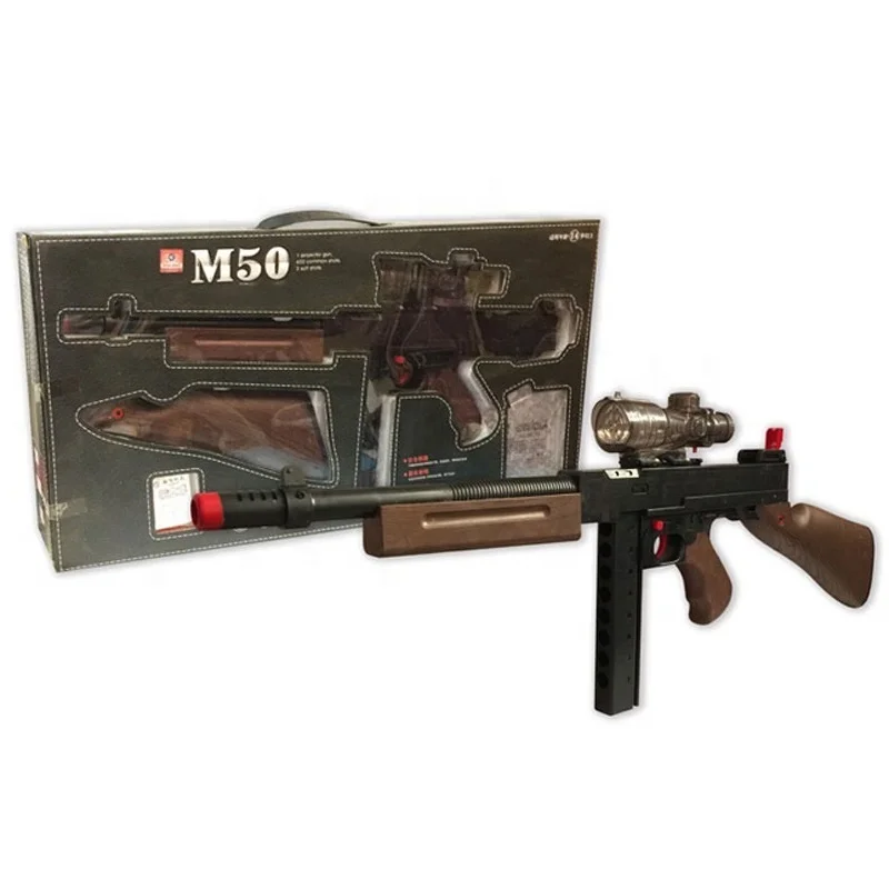 2 in 1 Good Quality Plastic Crystal Bullets Soft Bullet Gun of Outdoor Toy