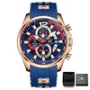 Rose Gold  blue