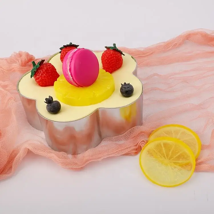 New Product Kitchen Baking Mold DIY Multiple Shapes Non-stick Stainless Steel Mould Mousse Cake Ring
