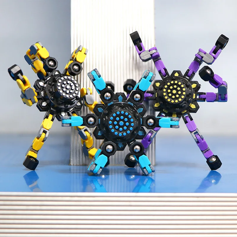 Детский и взрослый деформируемый робот механический ручной Спиннер для пальцев игрушка продажи