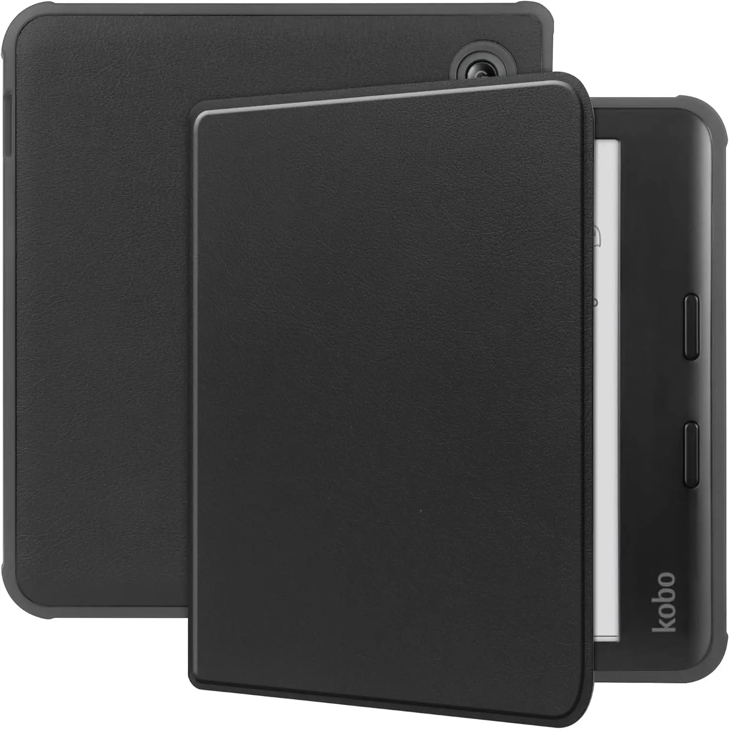 Case for Kobo Libra Colour Ultra Thin with Auto Wake Sleep Cover PU Leather Shockproof Covers for E Readers Universal