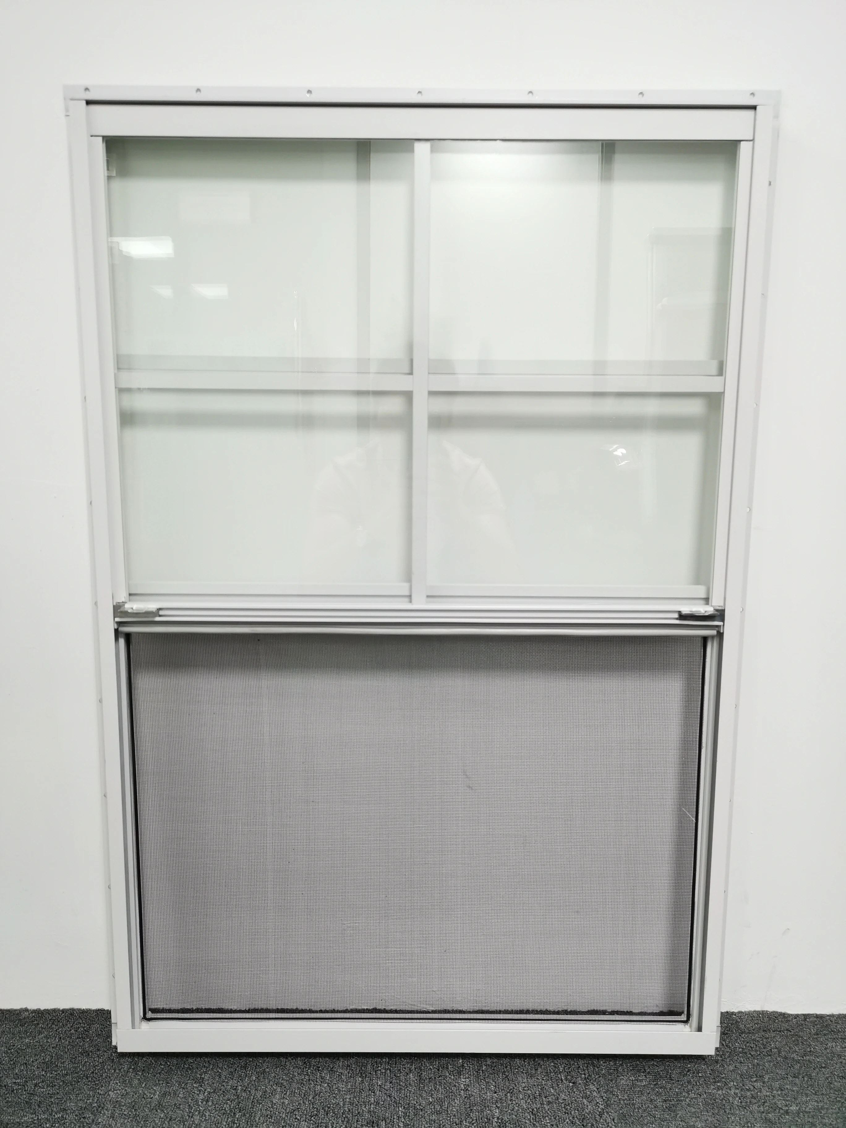 product aluminum vertical sliding shed windows-8