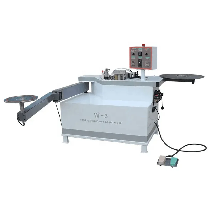 Manual Special Shaped Curved Edge Bander Folding Arm Edge Banding Machine