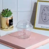 Tazza con coperchio a cupola