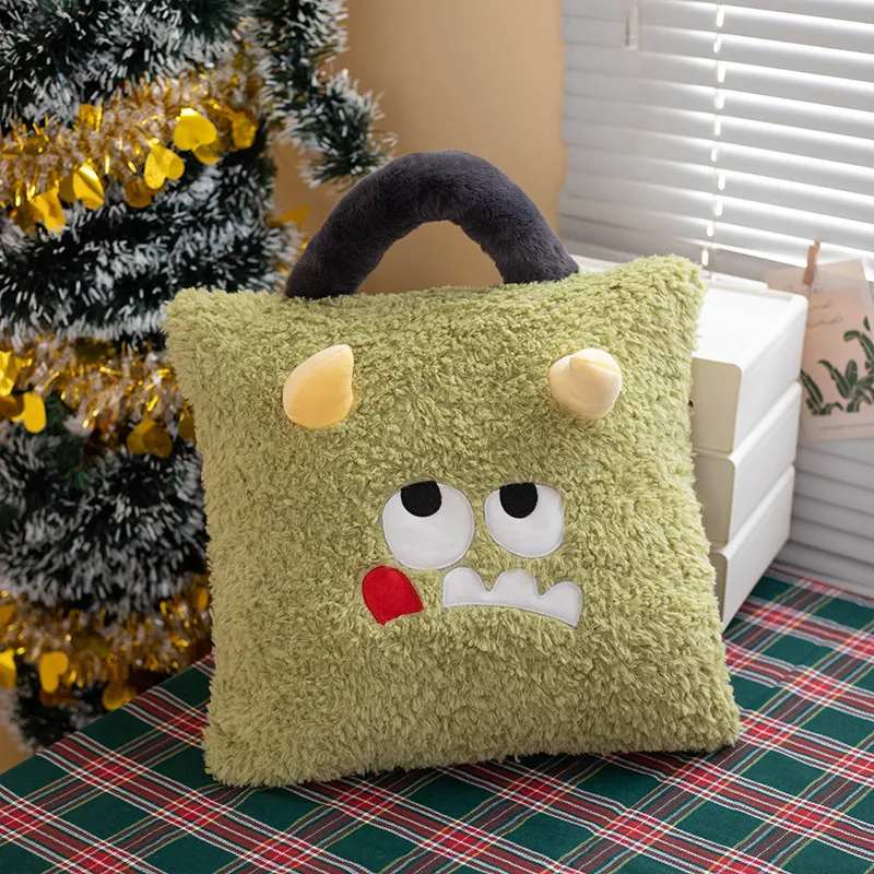 Aoyatex Cartoon Christmas storage Throw pillow living room sofa cushion bed pillow children's birthday Christmas gift factory