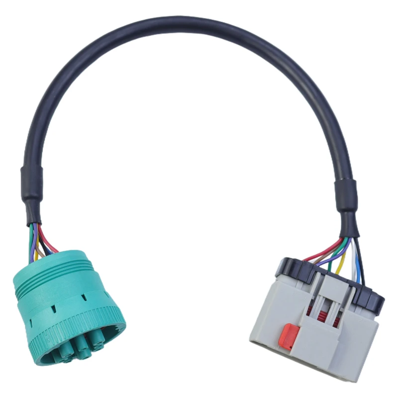 Custom 14P Connector Adapter Harness J1939 to RP1226 for Automobile Wiring Integration