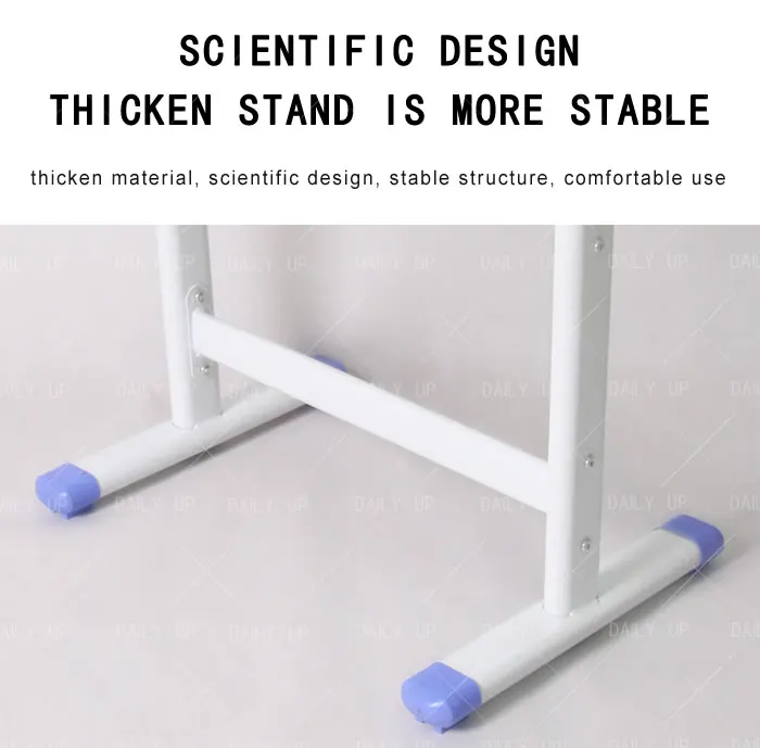 Adjustable Ergonomic Student School Desk And Chair Set Comfortable Single Seat College Primary School Desk And Chair