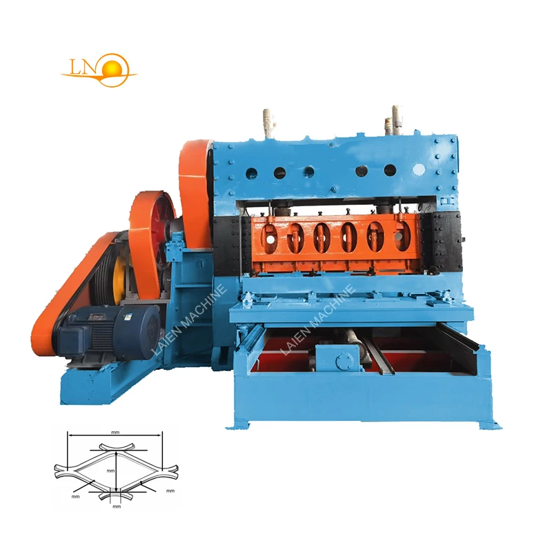High Speed Expanded Metal Filter Mesh Making Machine  Expanded Metal Mesh Machine