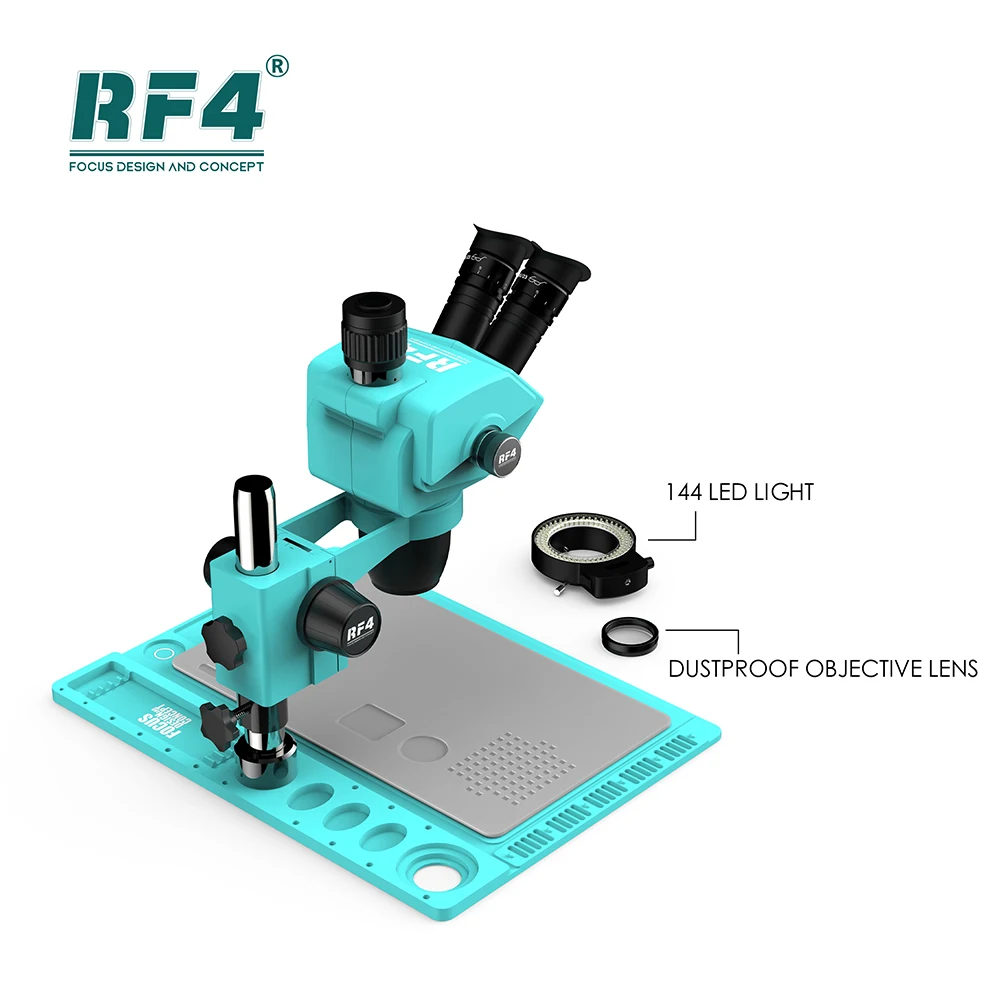 RF4 RF-6565PROD2 Trinocular Microscope for Mobile Repair