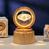 natural wood base +Saturn