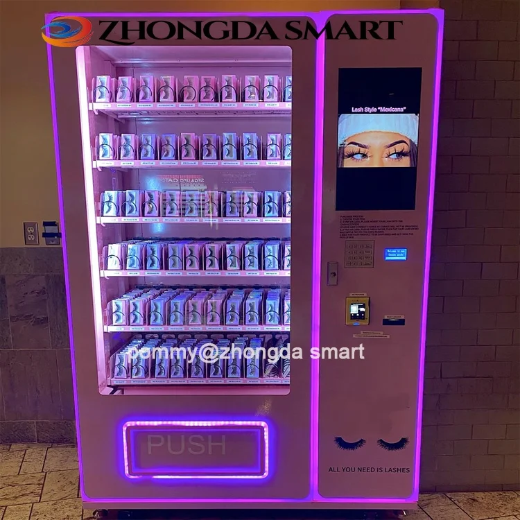 Maquina Expendedora With Spanish Language System Vending Machine