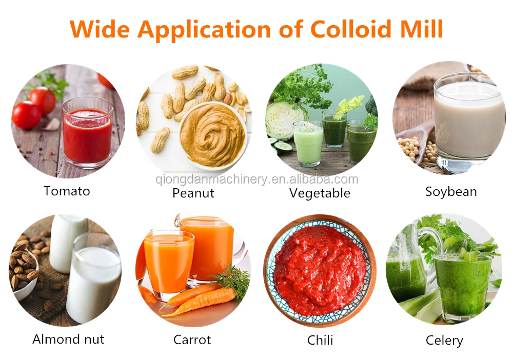 Vertical Colloid Mill Stainless Steel Stator and Rotor Colloid Mill Peanut Butter Production Line Peanut Sesame Grinder - Image 5