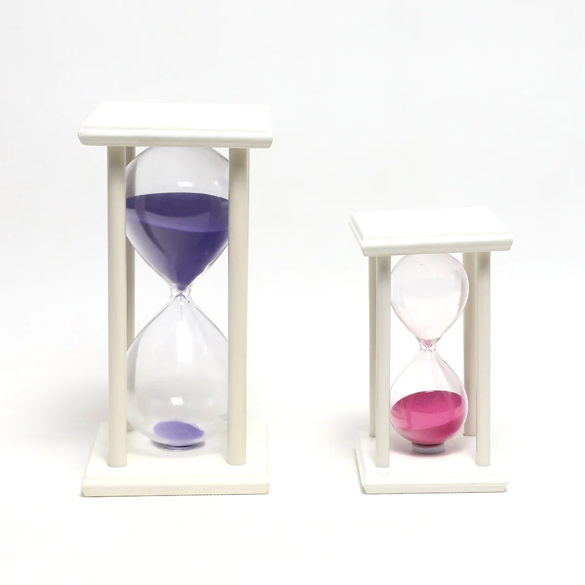 Party Festival Christmas Wooden Frame Sand Timer Clock Study Sandglass 60 Minutes Timer