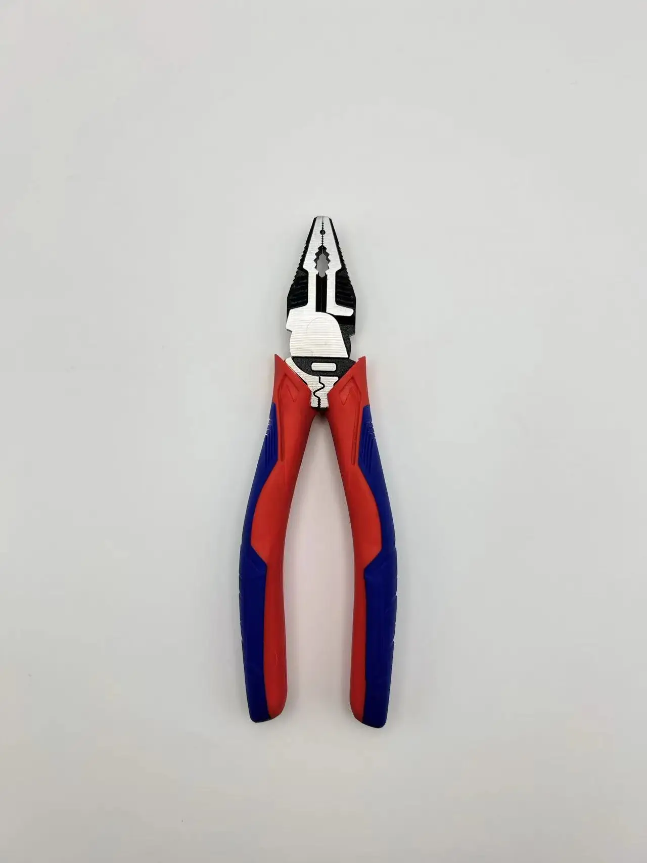 Ergonomic Handle Multifunctional Eccentric Diagonal Cutting Pliers Carbon Steel Serrated Jaw Surface Multi-Purpose Use OEM manufacture