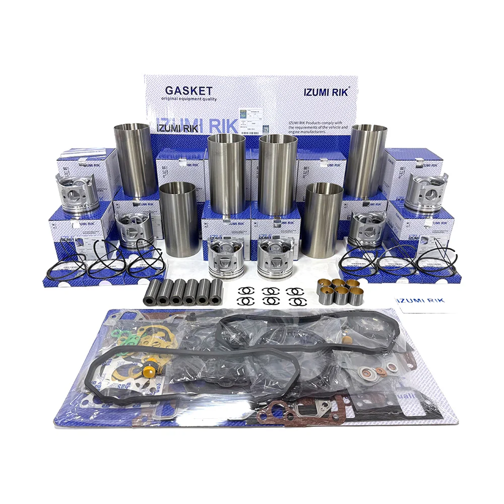 Durable Engine Parts IZUMI RIK DB6R E200B S12A2 Overhaul Rebuild Kit with Overhaul Kit for Mitsubishi