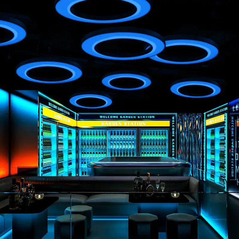 Trendy Creative LED Atmosphere Lights Colorful Music Lights Restaurants Taverns BBQ Bar Amusement Parks E-sports Venues Lights