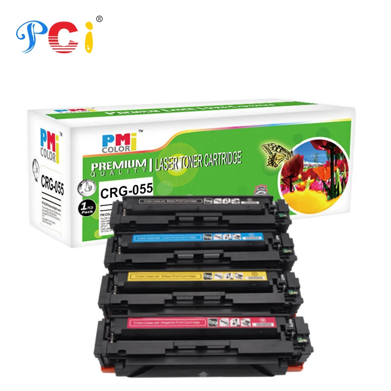 Source Premium CRG055 Compatible Laser Color Toner Cartridge for Canon CRG  055 055H CRG-055H High Yield for MF745 743 741 LBP664Cdw on