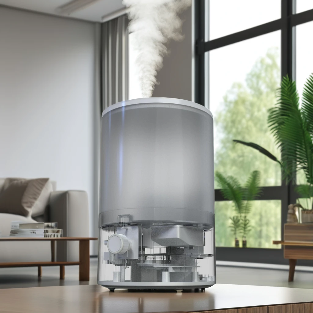 Humidifier Diffuser 2 in 1 Top Fill Aroma Function and Adjustable Mist Knob Control for Apartments