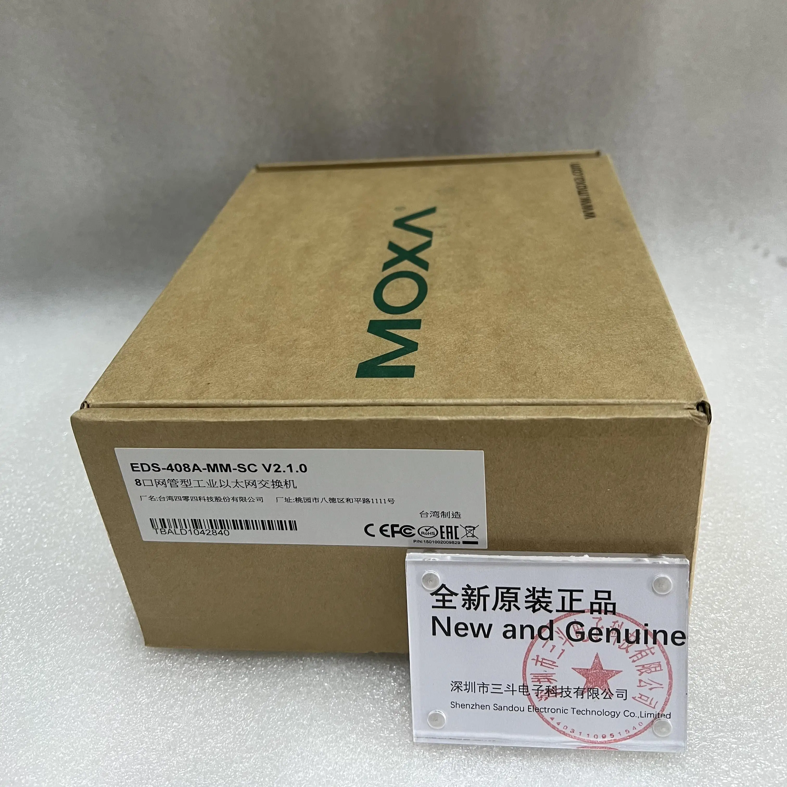 MOXA Managed Industrial Ethernet Switch EDS-408A-MM-SC MOXA Managed Industrial Ethernet Switch EDS-408A-MM-SC