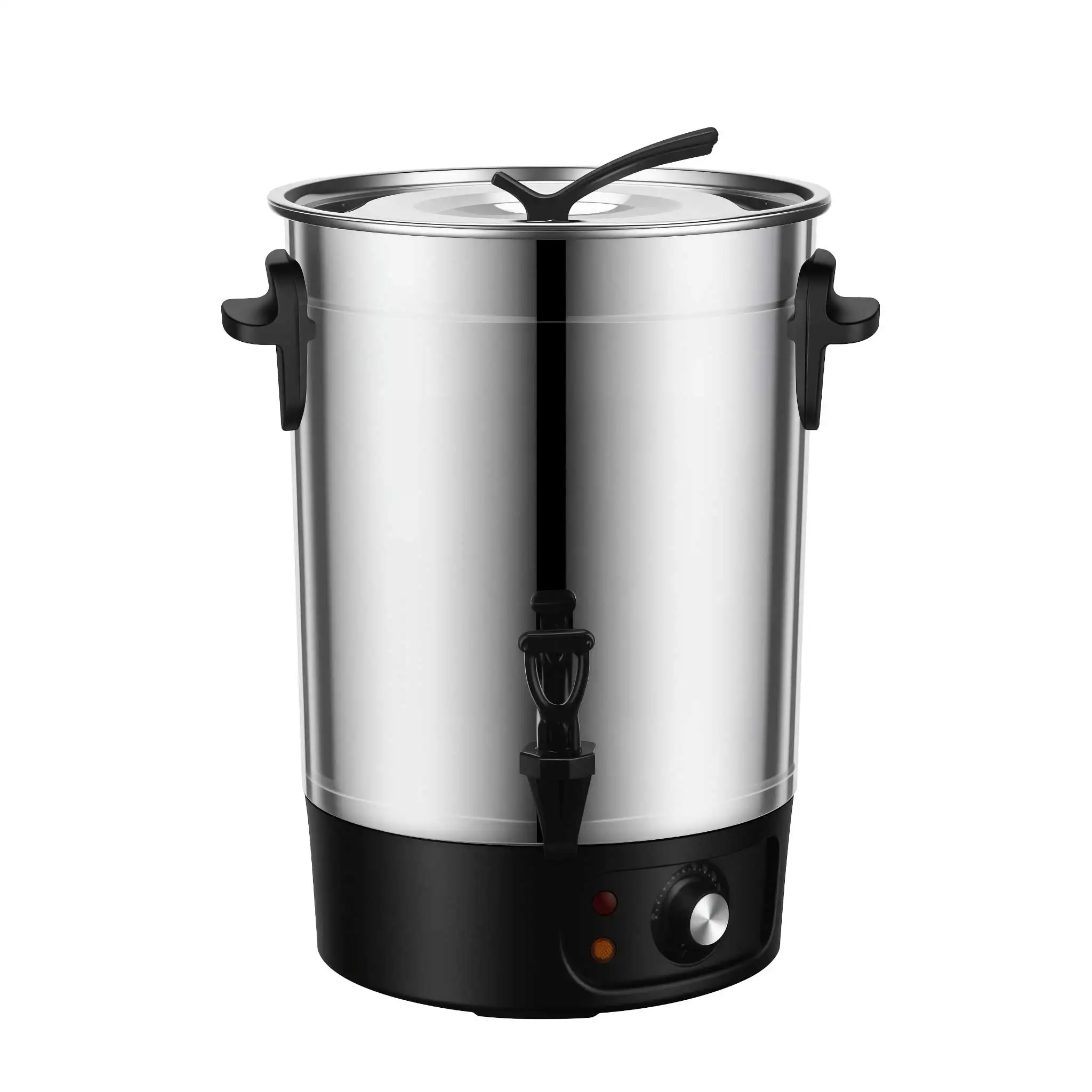 New 110V 220V Stainless Steel Coffee Urn Electric Hot Coffee Urn Beverage  Dispenser Machine 40 Cups Fast Brew Hot Coffee Urn| Alibaba.com