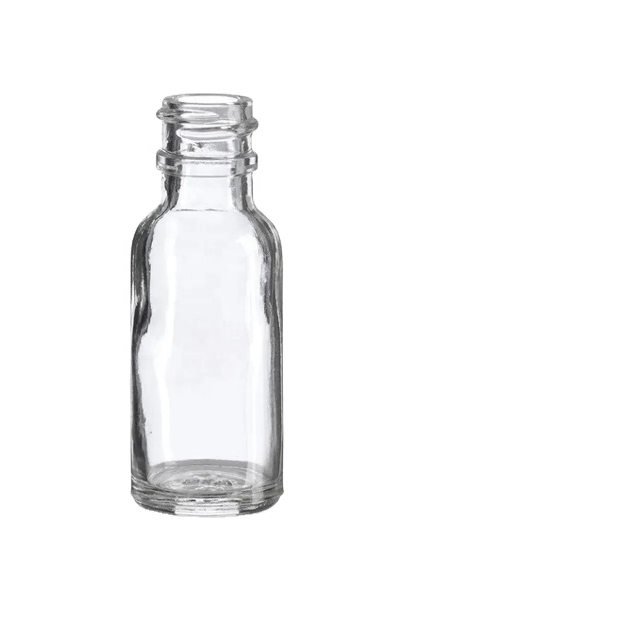 Factory price custom package medical 10ml 20ml 50ml 100ml 250ml 300ml 500ml empty clear glass amber bottle with alu cap