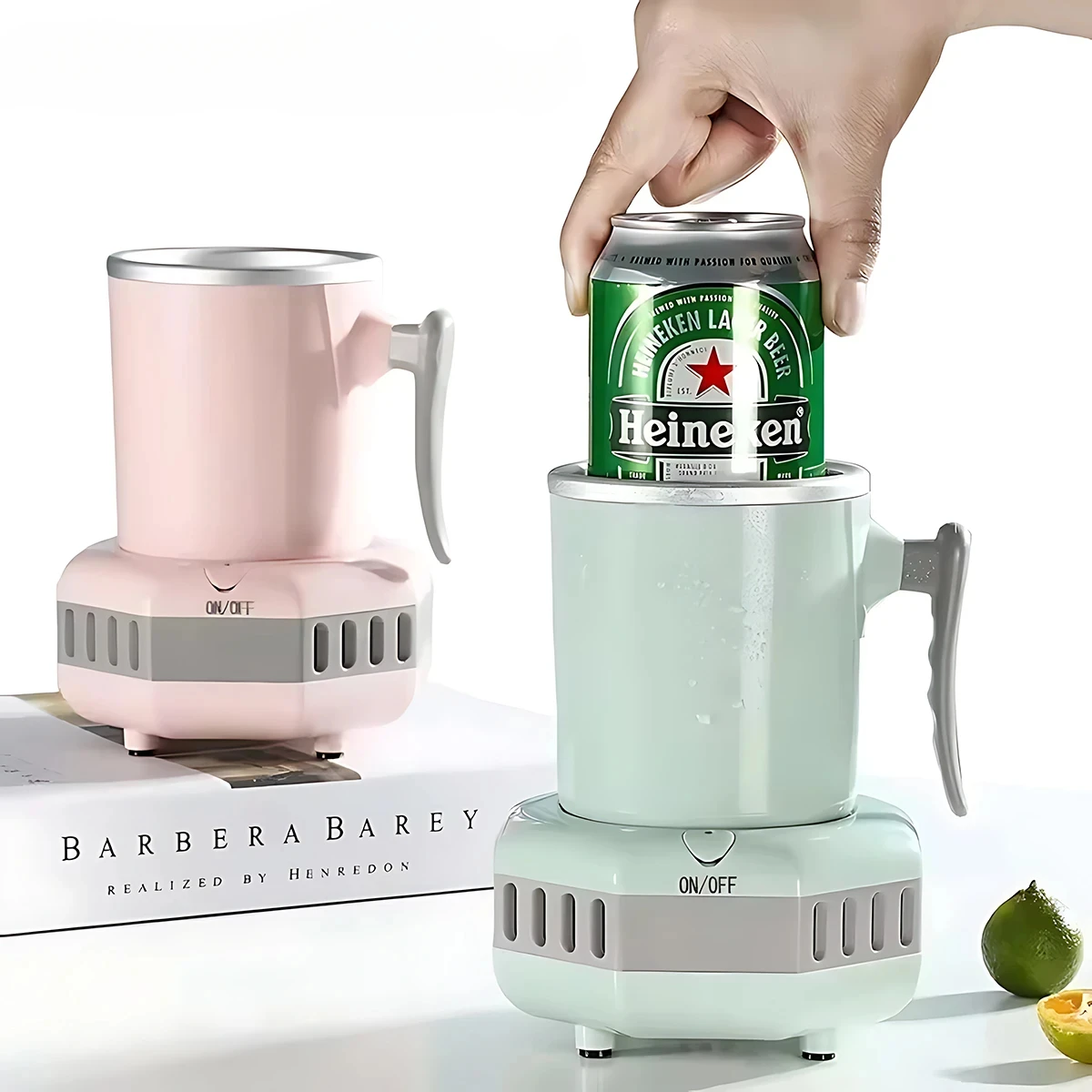 High Quality Intelligent Quick and Necessary Cold Cup Freezing Machine Portable Ice Cooling Cup Hesting Standard Office Used