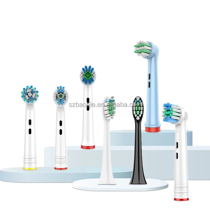 304 Stainless Steel Electric Toothbrush Head with Dupont Nylon Bristles and 1 Year Warranty for Optimal Oral Care