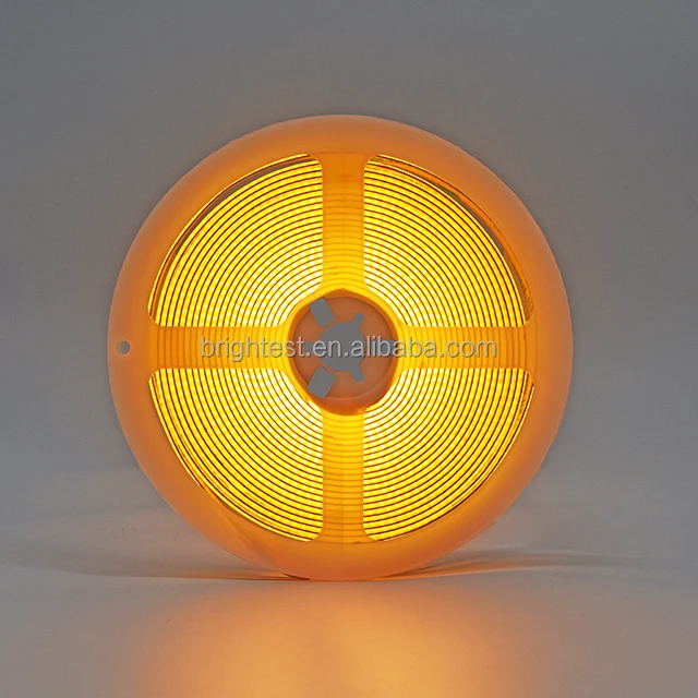 High Density No LED Dot FOB LED Strip - 24V 320 Led/m