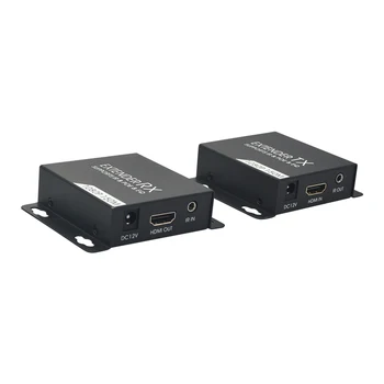 AOEYOO 150M POC HDMI Extender Balun HDMI Over Ethernet Cable, HDMI Over Cat6 Cable with TCP/IP Lossless EQ work with Matrix