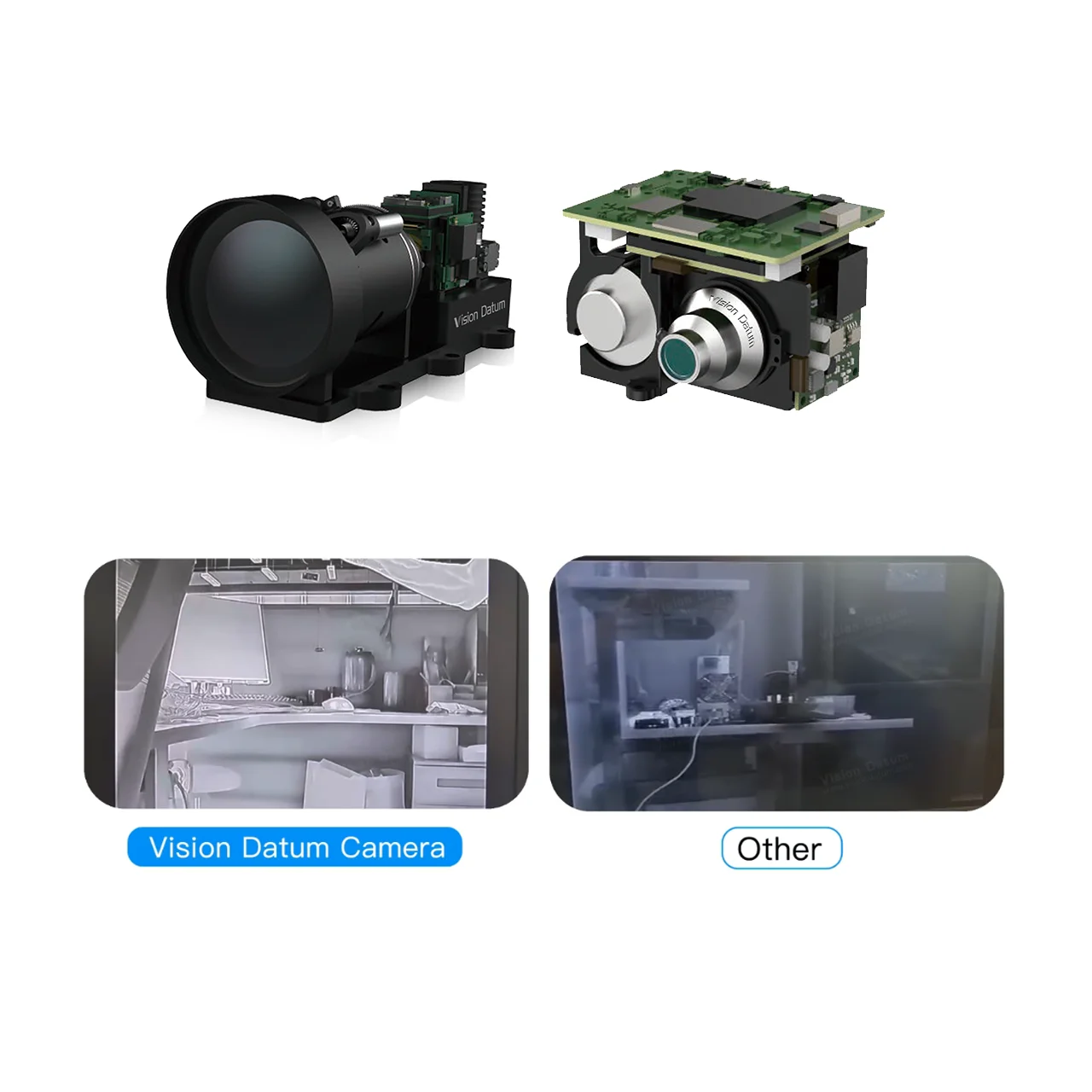 Vision Datum MWIR Infrared Thermal Camera Module 88-1100mm Zoom Lens