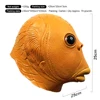 Orange Silly Fish mask