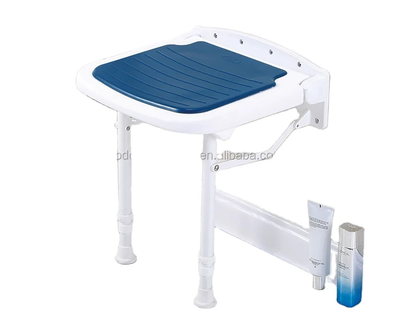 Складное Сиденье для ванной и душа с мягкой резиновой подушкой