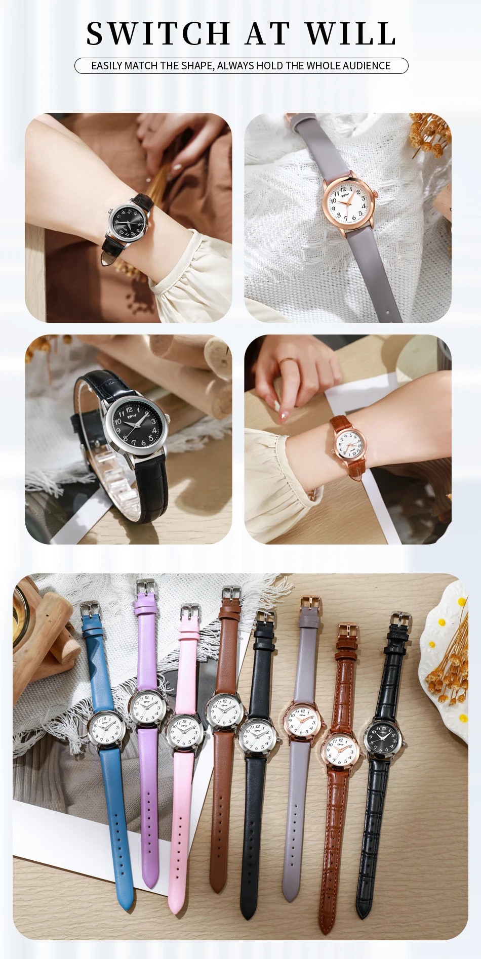 New Stylish Brand 28mm Ladies Watches Wrist Reloj De Mujer Orologio ...