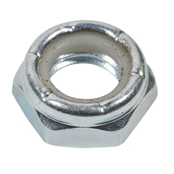 Factory 304 Stainless Steel Self-Locking Rubber Nylock Nut Nylon Insert Hexagonal Lock Nuts #10 #12 #16 #20 nylock locknut
