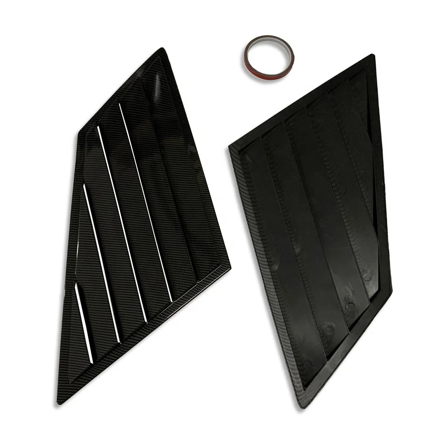 Tiypeor for Kia KX5 Sportage 2022 - 2023 Rear Side Window Louvers - Air Vent Scoop Shades Cover Blinds Exterior Accessories