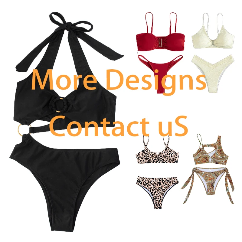 2023 Swimsuit One Piece Custom Swimwear Crochet Micro Bath Luxury Bathing Suits Bikini Beachwear Swimwear For Women